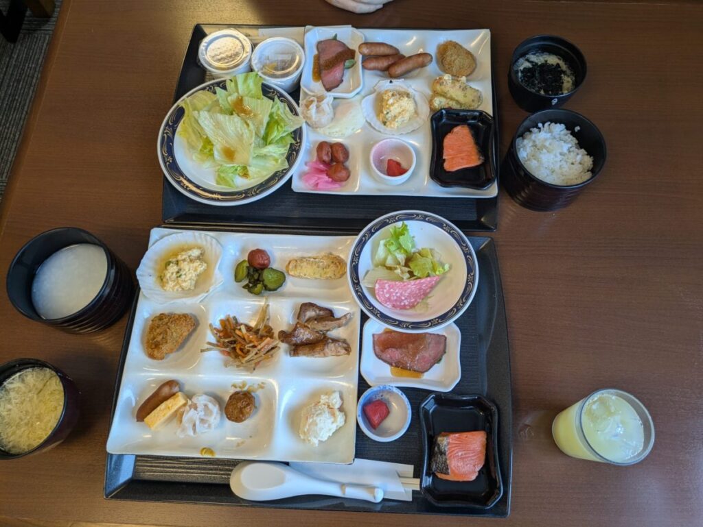 まちなか温泉　ふる河亭　朝食バイキング