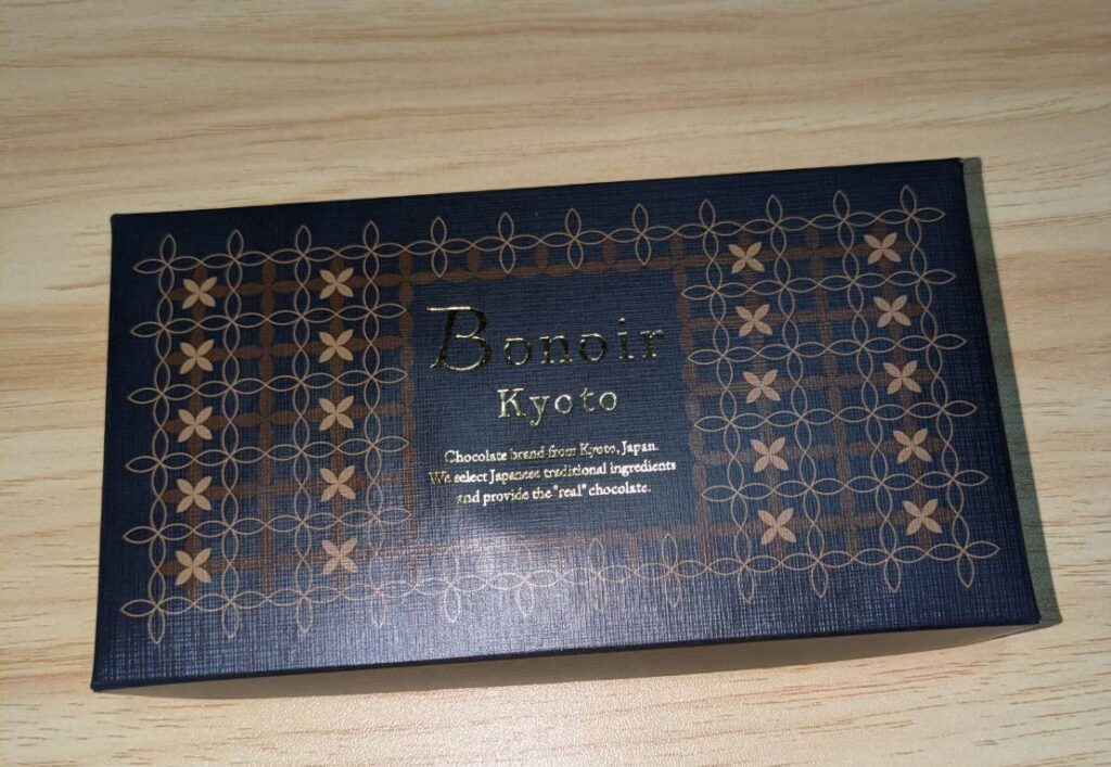 ボノワール京都 珈琲ショコラ　パッケージ