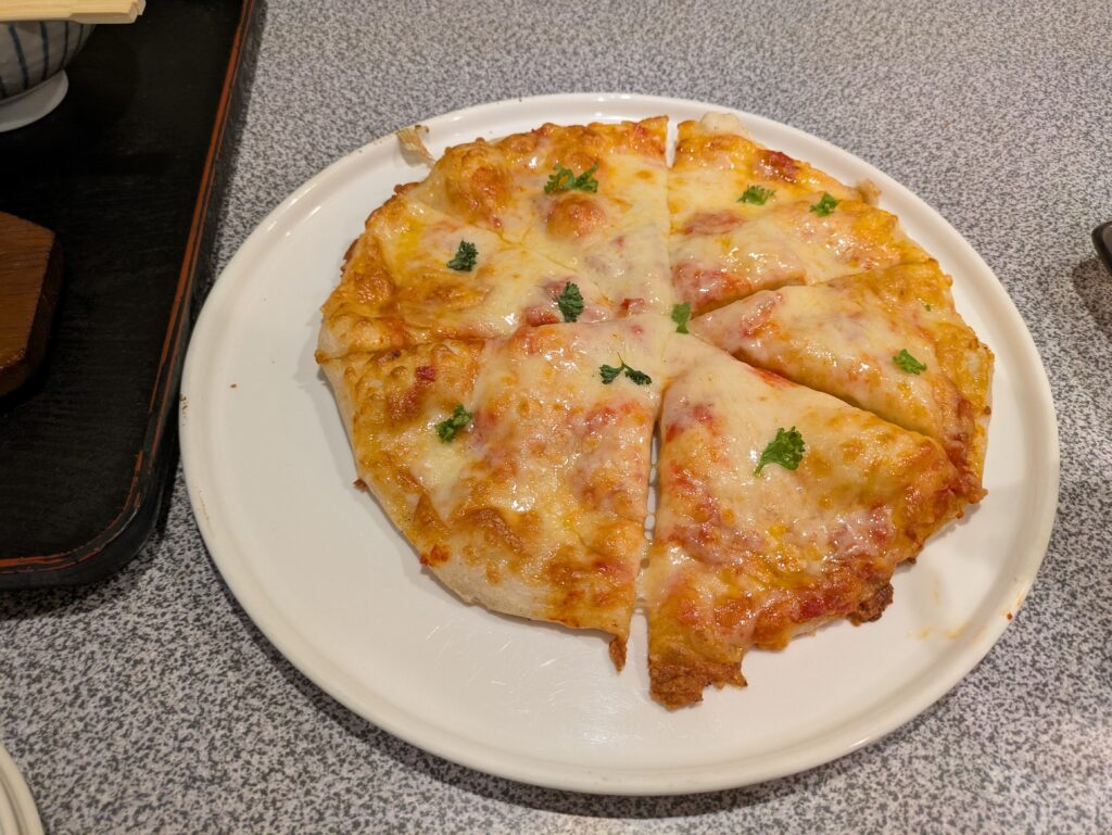 ハンバーグの店　鹿　SHIKA マルゲリータピザ