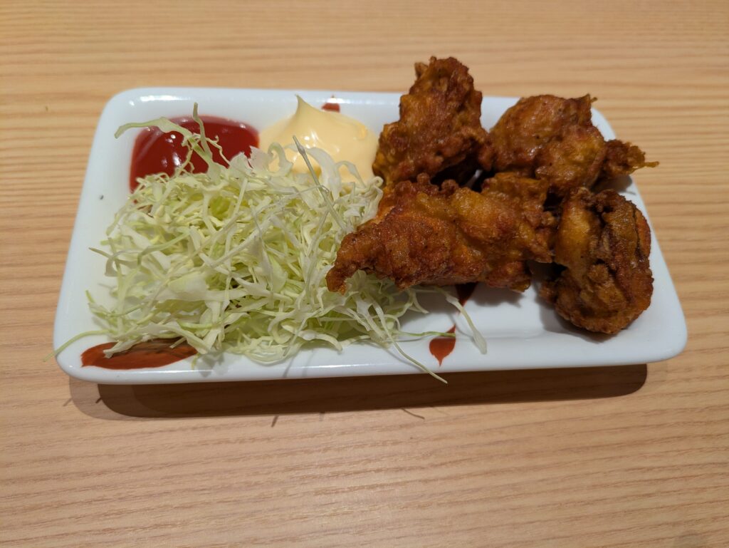 丸源ラーメン　からあげ