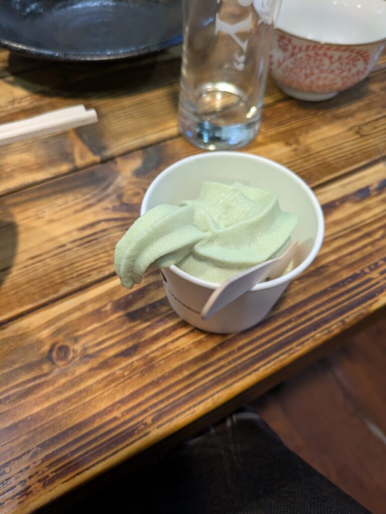 UMIKAZE terrace ソフトクリーム　メロン