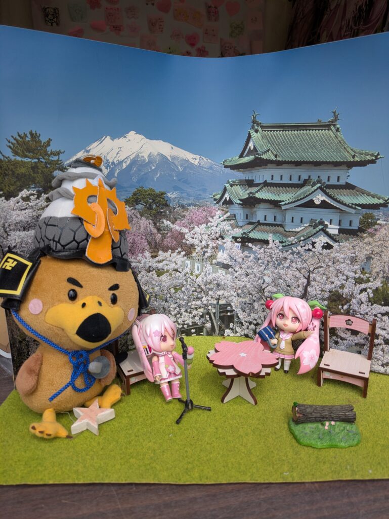 弘前さくらまつり 縫い撮りコーナー