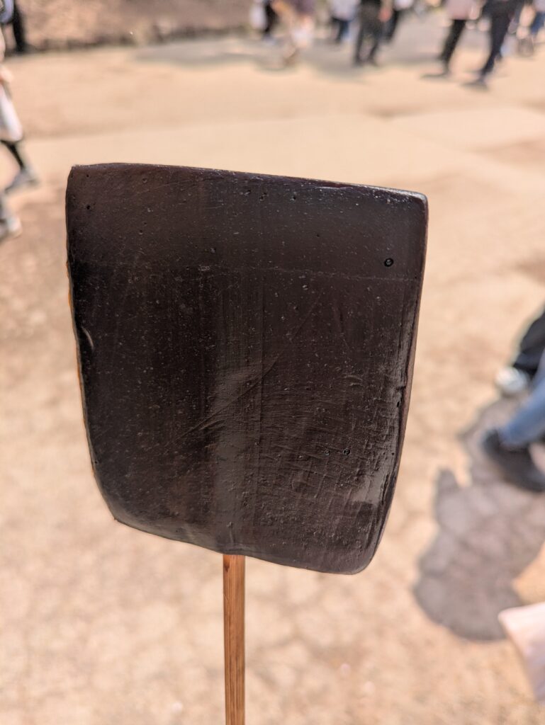 弘前さくらまつり 黒こんにゃく