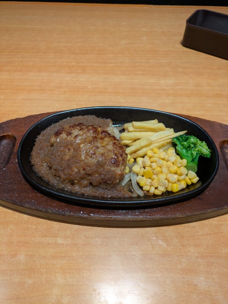 宮ハンバーグ　セット