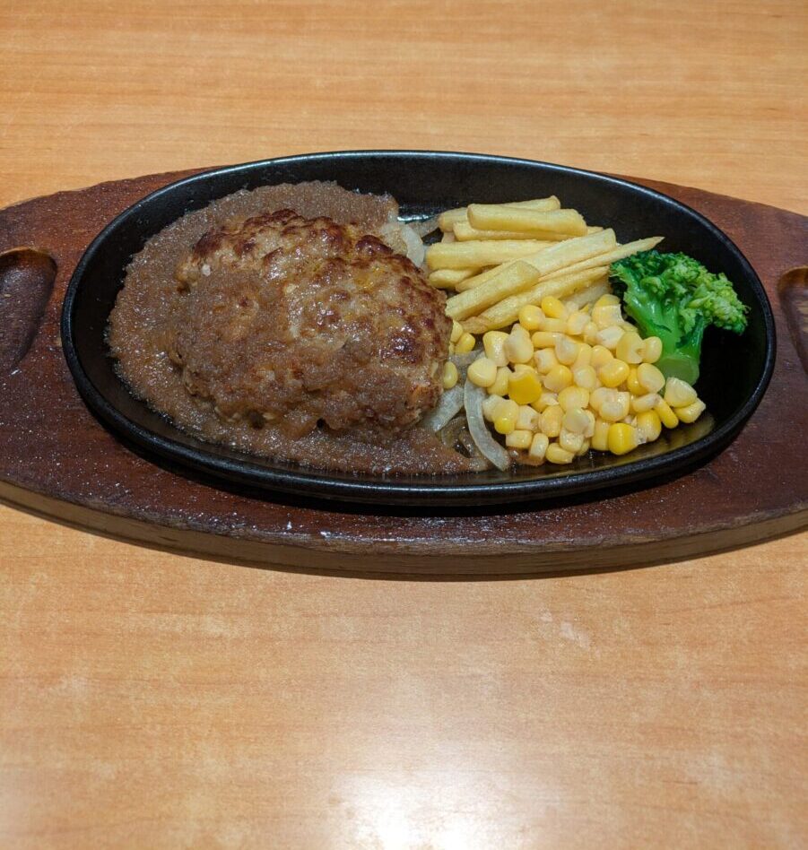 宮ハンバーグ　セット