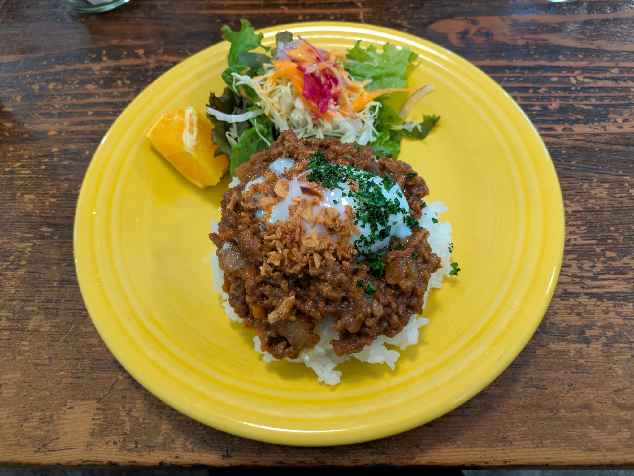 アプリコットのキーマカレー