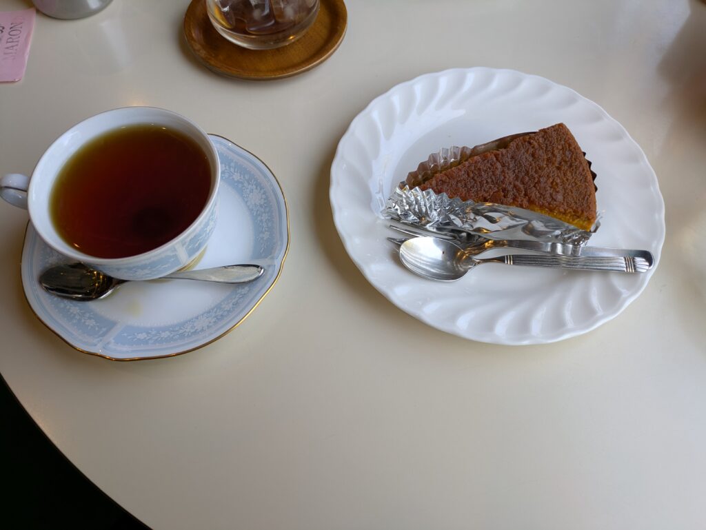 喫茶マロン　カボチャプリン