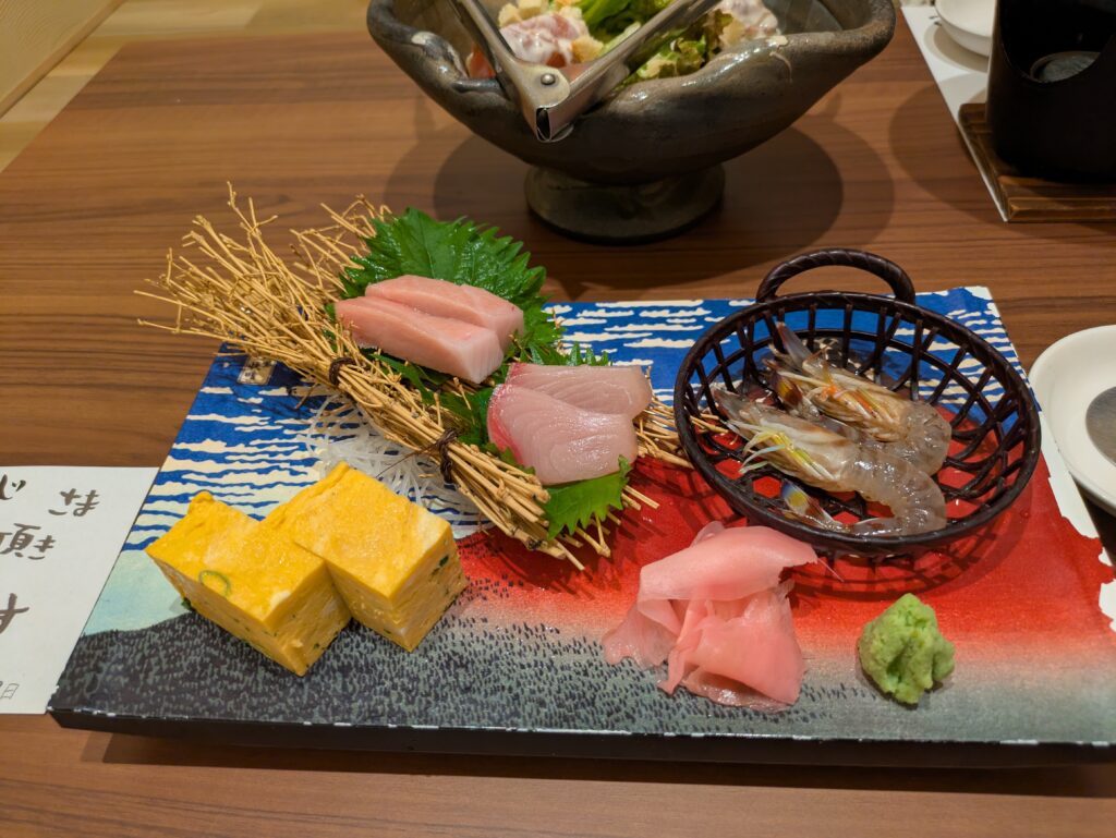 お刺身
