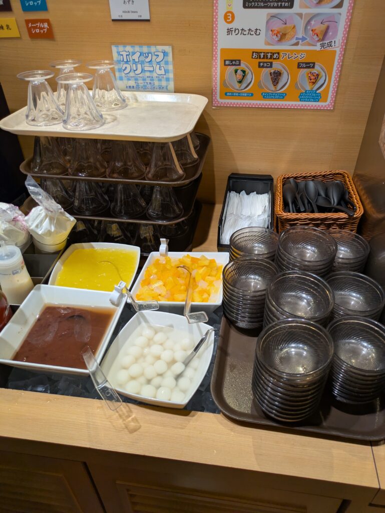 デザートコーナー