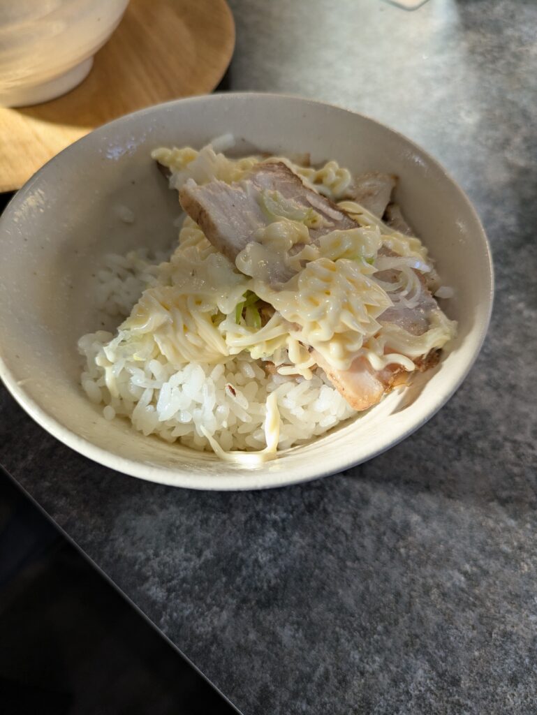 チャーシューマヨ丼